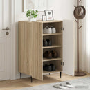 Sko skab ZWOLLE 59,5 x 39,5 x 91,5 cm Konstrueret træ Sonoma-eg