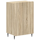 Sko skab ZWOLLE 59,5 x 39,5 x 91,5 cm Konstrueret træ Sonoma-eg