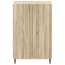 Sko skab ZWOLLE 59,5 x 39,5 x 91,5 cm Konstrueret træ Sonoma-eg