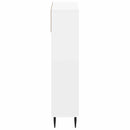 Sko skab ZWOLLE 78 x 24 x 103 cm Konstrueret træ Hvid
