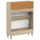 Sko skab ZWOLLE 78 x 24 x 103 cm Konstrueret træ Sonoma-eg