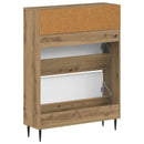 Sko skab ZWOLLE 78 x 24 x 103 cm Konstrueret træ Artisan-eg