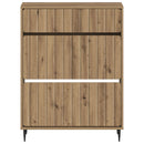 Sko skab ZWOLLE 78 x 24 x 103 cm Konstrueret træ Artisan-eg