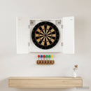 Dartboard Skab ZWOLLE Hvid 52,5 x 10,5 x 57,5 cm
