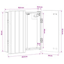 Dartboard Skab ZWOLLE Hvid 52,5 x 10,5 x 57,5 cm