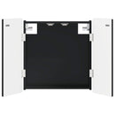 Dartboard Skab ZWOLLE Sort 52,5 x 10,5 x 57,5 cm
