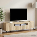 LED TV-skab Sonoma-eg Konstrueret træ