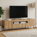 LED TV-skab Artisan-eg Konstrueret træ