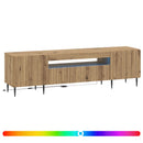LED TV-skab Artisan-eg Konstrueret træ