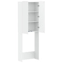 Toilet Skab ZWOLLE Hvid 66 x 25,5 x 190 cm Konstrueret træ