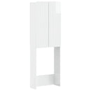 Toilet Skab ZWOLLE Hvid højglans 66 x 25,5 x 190 cm