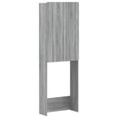 Toilet Skab ZWOLLE Grå Sonoma 66 x 25,5 x 190 cm