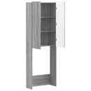 Toilet Skab ZWOLLE Grå Sonoma 66 x 25,5 x 190 cm