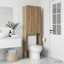 Toilet Skab ZWOLLE Artisan-eg 66 x 25,5 x 190 cm