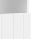 LED TV-skab Hvid Konstrueret træ