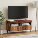 LED TV-skab Gammelt træ Konstrueret træ