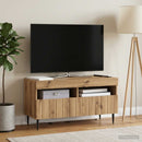 LED TV-skab Artisan-eg Konstrueret træ