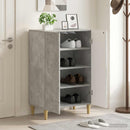 Sko skab ARNHEM 59,5 x 39,5 x 90 cm Konstrueret træ Betongrå