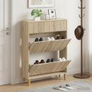 Sko skab ARNHEM 78 x 24 x 103 cm Konstrueret træ Sonoma-eg
