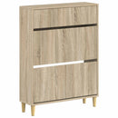 Sko skab ARNHEM 78 x 24 x 103 cm Konstrueret træ Sonoma-eg