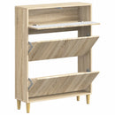 Sko skab ARNHEM 78 x 24 x 103 cm Konstrueret træ Sonoma-eg