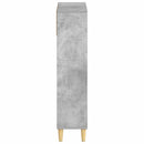Sko skab ARNHEM 78 x 24 x 103 cm Konstrueret træ Betongrå