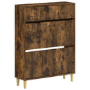 Sko skab ARNHEM 78 x 24 x 103 cm Konstrueret træ Røget eg