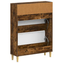Sko skab ARNHEM 78 x 24 x 103 cm Konstrueret træ Røget eg