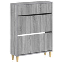 Sko skab ARNHEM 78 x 24 x 103 cm Konstrueret træ Grå Sonoma