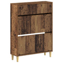 Sko skab ARNHEM 78 x 24 x 103 cm Konstrueret træ Gammelt træ