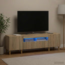 LED TV-skab Sonoma-eg Konstrueret træ