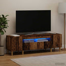 LED TV-skab Gammelt træ Konstrueret træ