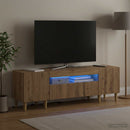 LED TV-skab Artisan-eg Konstrueret træ