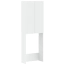 Toilet Skab ARNHEM Hvid 66 x 25,5 x 190 cm Konstrueret træ