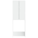 Toilet Skab ARNHEM Hvid 66 x 25,5 x 190 cm Konstrueret træ