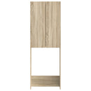 Toilet Skab ARNHEM Sonoma-eg 66 x 25,5 x 190 cm Konstrueret træ