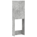 Toilet Skab ARNHEM Betongrå 66 x 25,5 x 190 cm Konstrueret træ