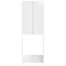 Toilet Skab ARNHEM Hvid højglans 66 x 25,5 x 190 cm