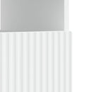 LED TV-skab Hvid Konstrueret træ
