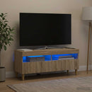 LED TV-skab Sonoma-eg Konstrueret træ