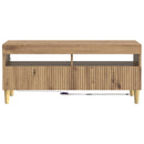 LED TV-skab Artisan-eg Konstrueret træ