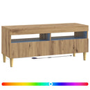 LED TV-skab Artisan-eg Konstrueret træ