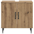 Badeværelsesskabsunder HAARLEM Artisan-eg 59,5 x 31,5 x 59 cm