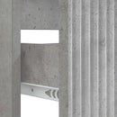 Badeværelsesskabsunder HAARLEM Betongrå 82 x 41 x 58,5 cm