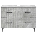 Badeværelsesskabsunder HAARLEM Betongrå 82 x 41 x 58,5 cm