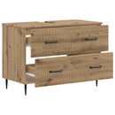 Badeværelsesskabsunder HAARLEM Artisan-eg 82 x 41 x 58,5 cm