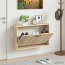 Vægmonteret Skoskab HAARLEM 71 x 17 x 43 cm Konstrueret træ