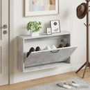 Vægmonteret Skoskab HAARLEM 71 x 17 x 43 cm Konstrueret træ