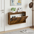 Vægmonteret Skoskab HAARLEM 71 x 17 x 43 cm Konstrueret træ