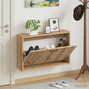 Vægmonteret Skoskab HAARLEM 71 x 17 x 43 cm Konstrueret træ